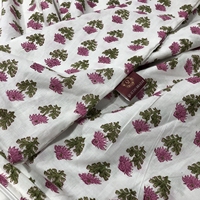Parure de lit 100 % coton à motifs floraux roses, style campagne française minimaliste, housse de couette Thistle