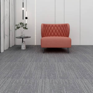 Квадратные ковровые плитки для пола с основой из ПП/ПВХ, 50х50 см, для отелей и офисов - Product Image 6