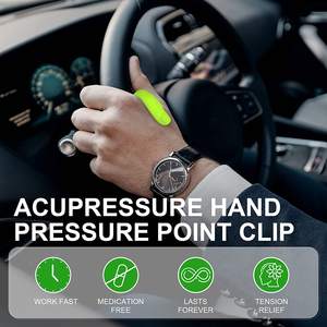 Wholesale Finger Joint <b>Hand</b> <b>Massager</b> Wearable Acupressure Headache Relief Tension Relieving Head Pain - Product Image 6