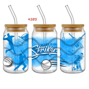 Transferts pour gobelets Big Bash League BBL Designs Uv Dtf, 16 oz, 20 oz, livraison gratuite, faciles à appliquer - Product Image 1