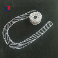 Chaîne à maillons en acier inoxydable SS304 316 pour convoyeur à bande plate en maille de fil métallique
