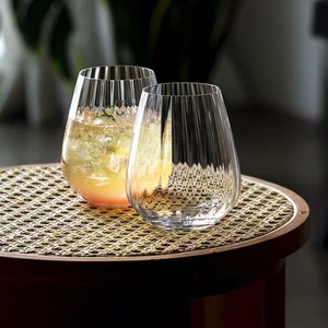 Verre à <span class=keywords><strong>eau</strong></span> en cristal motif vertical, 1 pièce, au meilleur <span class=keywords><strong>prix</strong></span>, sans plomb, verre à vin - Product Image 2