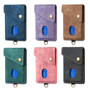 Tarjetero de PU Estilo Retro con Múltiples Ranuras, Correa para el Cuello, Cartera con Bloqueo RFID, Funda para Teléfono Móvil para iPhone - Product Image 4
