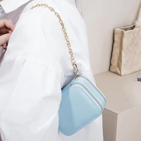 Étui de voyage pour bijoux, mini sac à main, boîte à bijoux avec miroir, organiseur de bagues, support pour boucles d'oreilles et rangement pour colliers