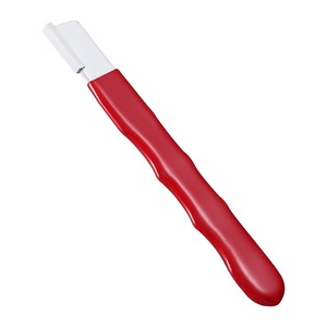 Outil d'affûtage avec manche rouge, aiguiseur de couteaux pour la cuisine et le jardin - Product Image 1