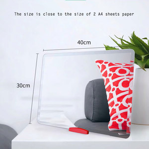 Miroirs de maquillage de scène JYL, design populaire, prix abordable, couleur personnalisable, miroirs de table pliables surdimensionnés à cadre carré en plastique - Product Image 5