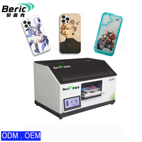 Printer Flatbed UV Inkjet Otomatis Smart A5 Baru dengan Print Head XP600 untuk Casing Ponsel POD OEM ODM Garansi 2 Tahun