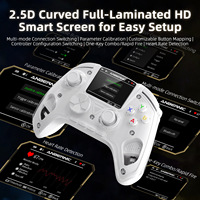 Anbernic RG G01 Gamepad Handle Wireless Game Controller Dengan 2.5D IPS Hall Rocker untuk PC/Steam/Linux/Switch/Switch2/Android/IOS
