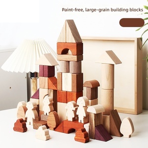 Giocattoli Educativi di Alta Qualità per Bambini, Blocchi da Costruzione 'Famiglia Felice', 56 Pezzi Grandi, Set di Blocchi per l'Educazione Precoce - Product Image 2
