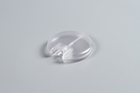 Flacon pulvérisateur rond en PETG de 25 ml, format voyage, rechargeable, pour parfum, logo personnalisé, OEM, vente en gros
