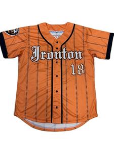 เสื้อเบสบอลผ้าเจอร์ซีย์ปักลายเองได้ - Product Image 5