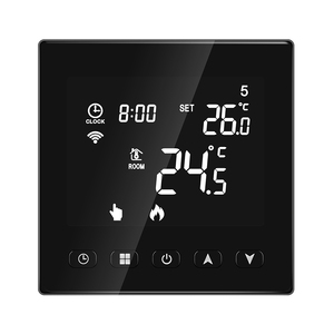 Termostato eléctrico Control de voz Dual Temp. Pantalla Controlador de temperatura eléctrico con ahorro de energía Wifi Termostato inteligente - Product Image 1