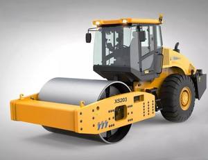 Fabrika Tedarikli Yol Makinesi XS203 20 Ton 140kW Tek Tamburlu Silindir Havaalanı ve Liman Temel İşleri İçin - Product Image 2