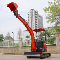 Nouveau Rhinoceros Mini Excavator 1ton Mini Pelles Creuser Machine avec Swing Boom