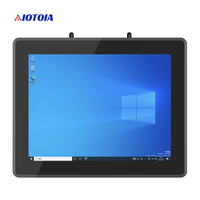 PC Panel Industri Tanpa Kipas 10,4 Inci All In One Komputer Layar Sentuh Kapasitif Sepuluh Titik 2 LAN 4 USB 3 COM P10RW T