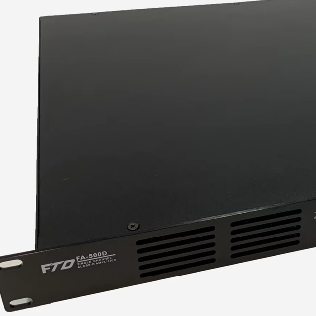 500W Single Channel Power Class D Amplifier Support Auto Standby
