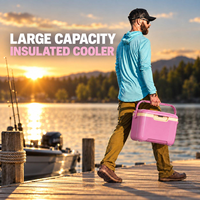 Petite glacière portable, boîte à lunch isotherme, glacière pour aliments et boissons, étanche, pour le bureau, les voyages, les pique-niques, le camping, fabrication OEM
