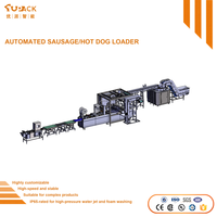 Machine robotique de chargement de saucisses avec une conception durable de haute qualité pour l'automatisation de l'emballage alimentaire en usine