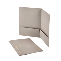 Organizador de archivos minimalista japonés con logotipo personalizado, carpeta de papel A4 reciclada ecológica