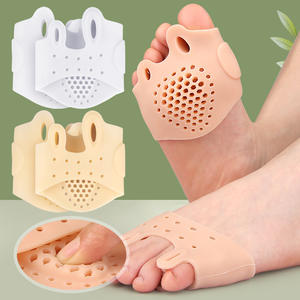 Double trou pouce valgus orteil diviseur pied centre épaissir absorption des chocs massage front palm pad <span class=keywords><strong>Bigfoot</strong></span> os manchon orthopédique - Product Image 6