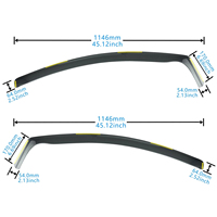 2 pièces, installation facile, déflecteurs de vent pour fenêtres de voiture, pare-pluie pour Renault Mégane MK3 3 portes hayon 2009-2015