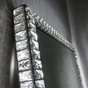 <span class=keywords><strong>Miroir</strong></span> LED en Cristal Design Moderne <span class=keywords><strong>Grand</strong></span> Format, Plein Pied, avec Interrupteur Tactile, Intelligent pour <span class=keywords><strong>Salle</strong></span> <span class=keywords><strong>de</strong></span> <span class=keywords><strong>Bain</strong></span> ou Salon <span class=keywords><strong>de</strong></span> Maquillage avec Éclairage LED - Product Image 4
