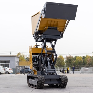 Produits les plus vendus : Mini-dumper chenillé hydraulique auto-chargeur, capacité de levage de 550 kg et grande capacité de 290 L - Product Image 6