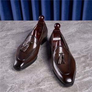 Zapatos Casuales de Negocios para Hombre, Nuevos de Primavera/Verano, con Punta Cuadrada/Puntiaguda, Cordones, Suela de Goma Antideslizante y Transpirable - Product Image 3