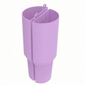 Vaso de Silicona Personalizado 2 en 1 para Stanly de 40 oz - Compatible con Accesorios, Dispensa Dos Bebidas - Product Image 4