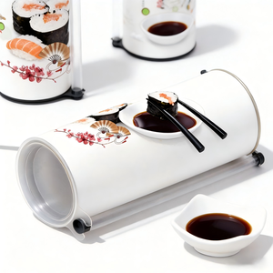 Tubo <span class=keywords><strong>de</strong></span> Papel Ecológico Personalizado para Sushi, Envase <span class=keywords><strong>de</strong></span> Grado Alimenticio con Tubo <span class=keywords><strong>de</strong></span> Cartón para Salsa Enrollable a Mano - Product Image 6