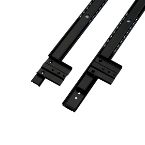 Arka montaj braketi çekmece kızakları yan dağı rulman teleskopik kanallar bilgisayar klavye slayt rayları - Product Image 2