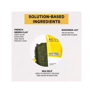 Gommage éclaircissant pour le visage 118ml avec algues et argile verte française pour tous types de peaux - Product Image 2