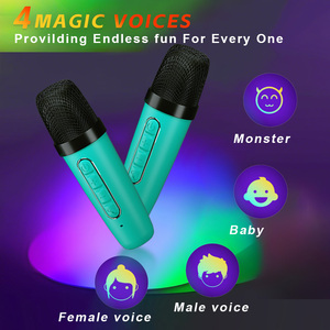 Latest Design Water Cup Machine New <b>Mini</b> Portable Wireless <b>Speaker</b> with Handheld Microphone - Product Image 4