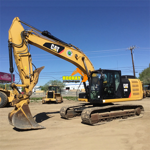 Excavadora hidráulica de cadenas Caterpillar 320E original usada, 20 toneladas, con pocas horas de trabajo, ideal para movimiento de tierras, granjas, canteras y construcción. ¡Gran oferta! - Product Image 1