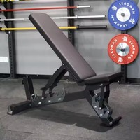 Banc multifonctionnel de haute qualité TOPTONS pour la musculation, avec fonction réglable de plat, incliné et décliné pour l'entraînement