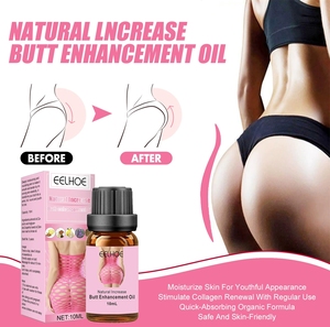 Vente en gros Extrait Huile de massage efficace Huile de massage pour grosses hanches Huile essentielle raffermissante liftante naturelle organique pour l'élargissement des fesses - Product Image 2