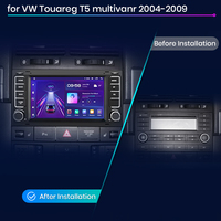 Junsun-Reproductor de DVD para coche, Radio con Android, 7 pulgadas, para Volkswagen VW Touraeg Multivan T5 Transporter 2002-2010