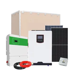 XC SOLAR 10 Kwp Vde regolatore di carica Off Grid montaggio a pannello solare batteria fotovoltaica accumulo di energia Design del sistema solare