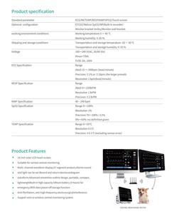 جهاز مراقبة بيطرية متعدد المعلمات لمراقبة المريض الطبي للعيادات والمستشفيات ومراقبة الطب البيطري - Product Image 5