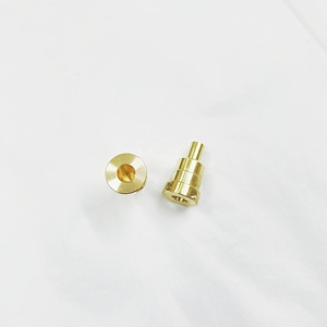 맞춤형 선반 가공 황동 구리 부품 여성 남성 스크류 너트 cnc 황동 가공 부품 - Product Image 3