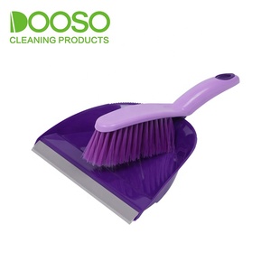 2022 plastic magic dustpan and brush set for Desktop cleaning