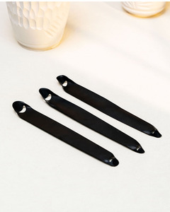 Outils <span class=keywords><strong>de</strong></span> sculpture en argile <span class=keywords><strong>à</strong></span> double extrémité LISI en acier au carbone galvanisé noir certifiés CE pour modelage, sculpture, finissage et raclage <span class=keywords><strong>de</strong></span> poterie - Product Image 3