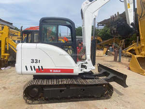 Usato cingolato Mini escavatore <span class=keywords><strong>Bobcat</strong></span> <span class=keywords><strong>331</strong></span> 3.1T con buona qualità macchine edili usate dalla cina per la vendita - Product Image 4
