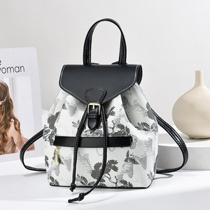 NOVEDAD DE VERANO 2024, mochila de estilo coreano a la moda para mujer, bolsa de viaje informal de cuero PU suave para la escuela y las vacaciones - Product Image 3