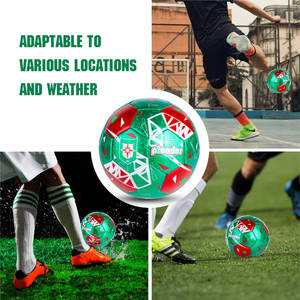 เครื่องเย็บลายธงเม็กซิโกสำหรับลูกฟุต<span class=keywords><strong>บอล</strong></span>ขนาด4ลูกวัสดุพีวีซีสำหรับเยาวชนฟุตบอลสำหรับเด็กฝึกกีฬาและไปโรงเรียน - Product Image 6