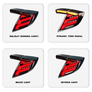ไฟท้าย LED สำหรับรถยนต์ 16-21 FK7 FK8 FK4 Hatchback TypeR เลนส์ใหม่ อุปกรณ์ตกแต่งรถยนต์ 2016 AY-LT-BT-MTFK7D1 เลนส์ไฟท้าย LED - Product Image 6