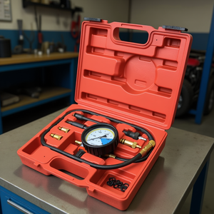 Kit universale per il test della compressione del motore diesel con display analogico, strumento diagnostico per uso automobilistico - Product Image 2