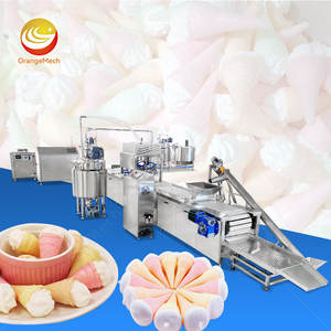Ligne de production automatique ORME Chine pour cornets de crème glacée, barbe à papa, confiture et guimauves fourrées au chocolat - Product Image 1