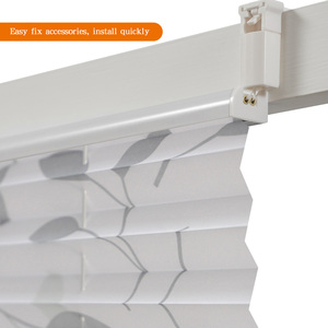 Persianas plisadas <span class=keywords><strong>de</strong></span> diseño moderno, tela <span class=keywords><strong>de</strong></span> protección solar <span class=keywords><strong>de</strong></span> fácil fijación para ventanas <span class=keywords><strong>de</strong></span> arriba y abajo, fabricación <span class=keywords><strong>de</strong></span> persianas plisadas - Product Image 2