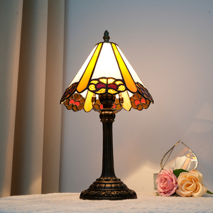 Lámpara <span class=keywords><strong>de</strong></span> mesa para guardería, Mostrador <span class=keywords><strong>de</strong></span> cocina, tarro <span class=keywords><strong>de</strong></span> jengibre, cerámica costera Vintage, Granero, interior, rústico, lámpara <span class=keywords><strong>de</strong></span> mesa naranja única - Product Image 5